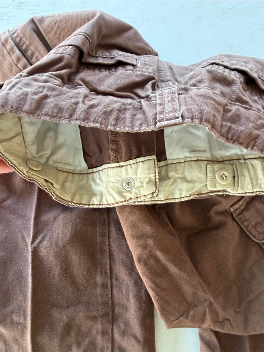Gymboree Brown Cargo Pants with Multiple Pockets
